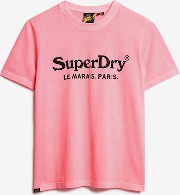 Superdry Shirt in Pink: front