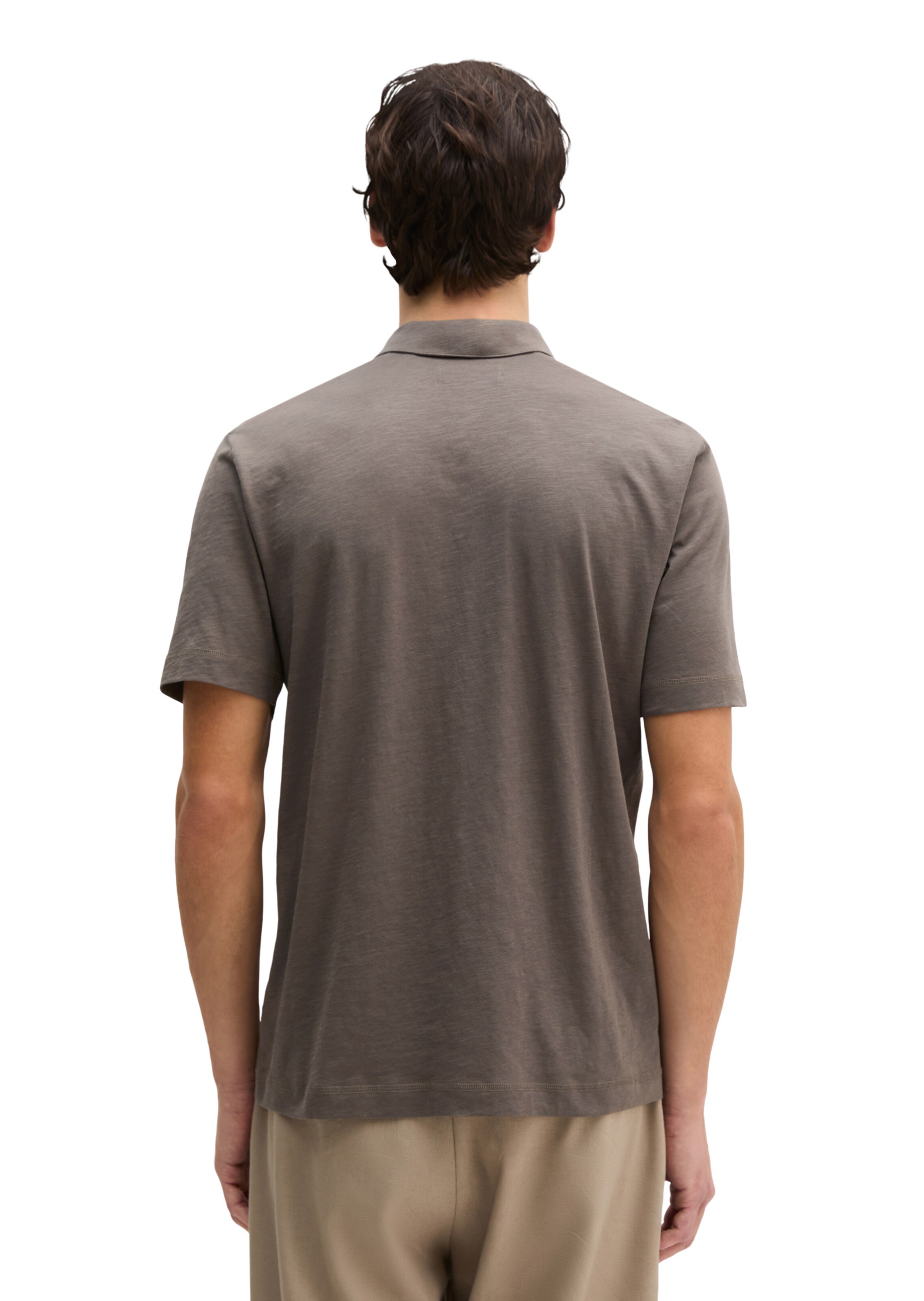 Marc O'Polo Poloshirt in Braun