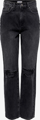 ONLY Regular Jeans 'Robyn' in Black: front