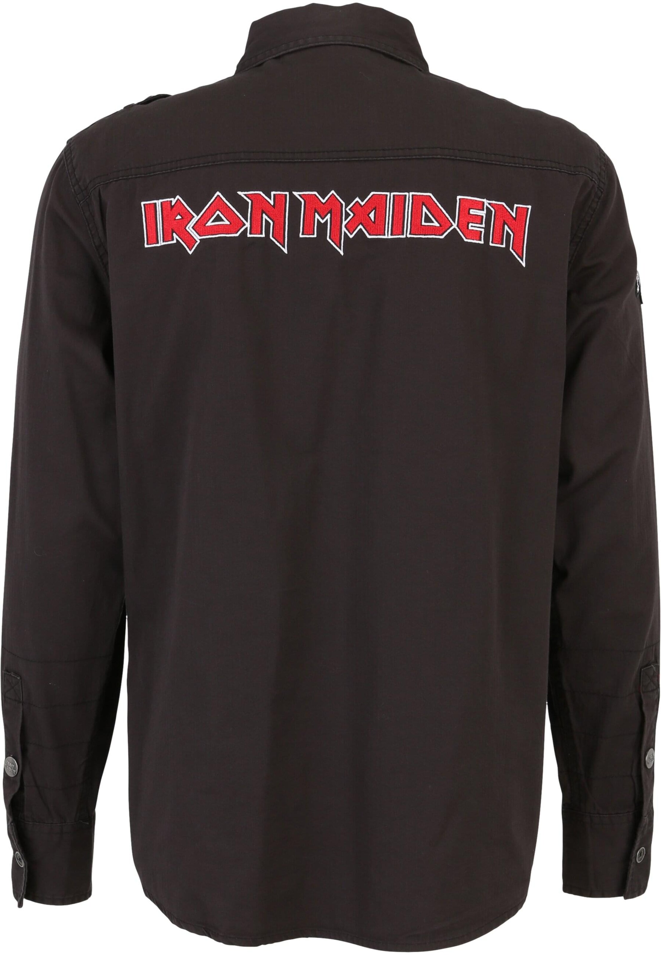 Brandit Regular Fit Hemd 'Irm Luis' in Schwarz