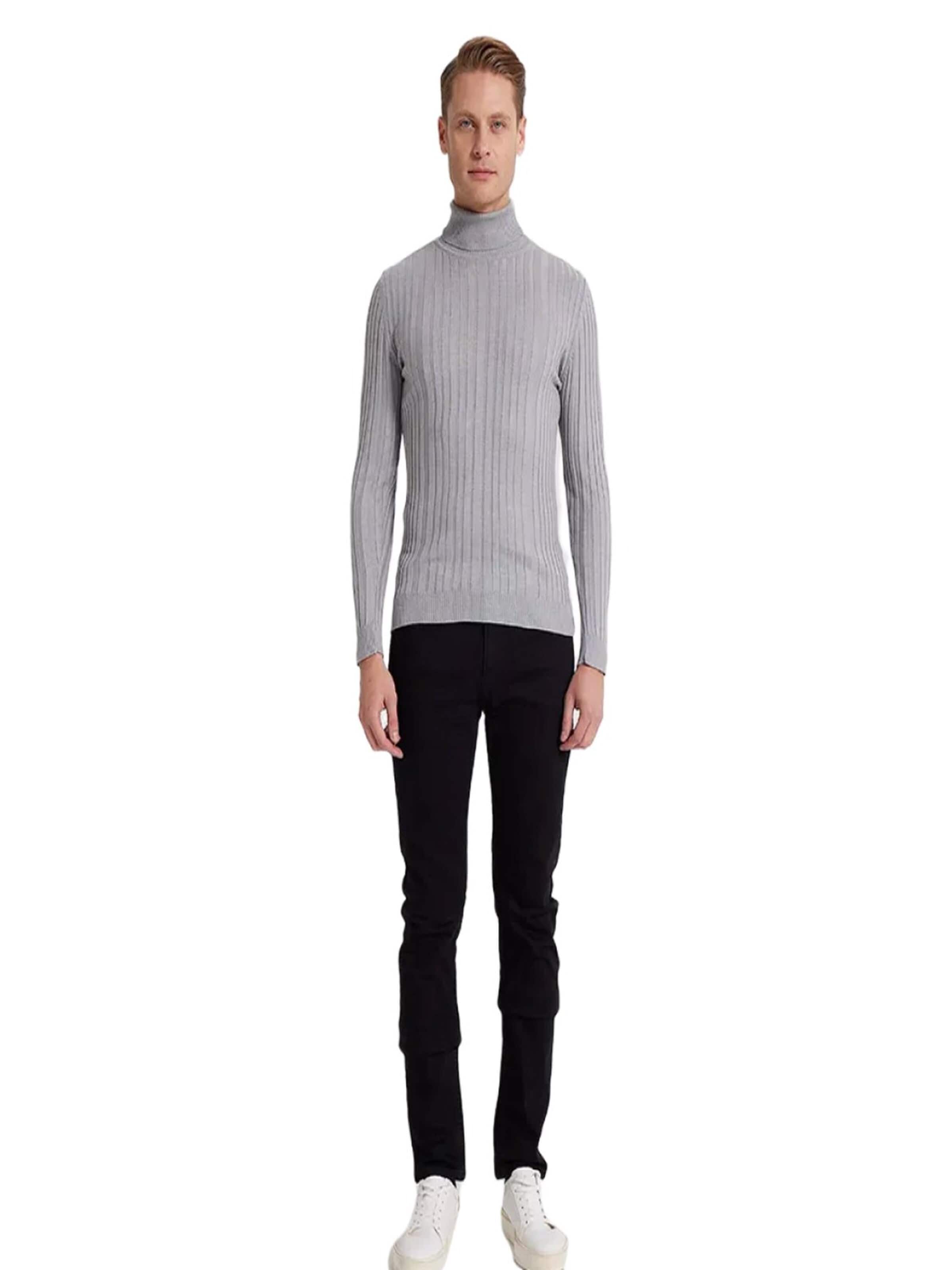 Vestes en maille D’S Damat en gris