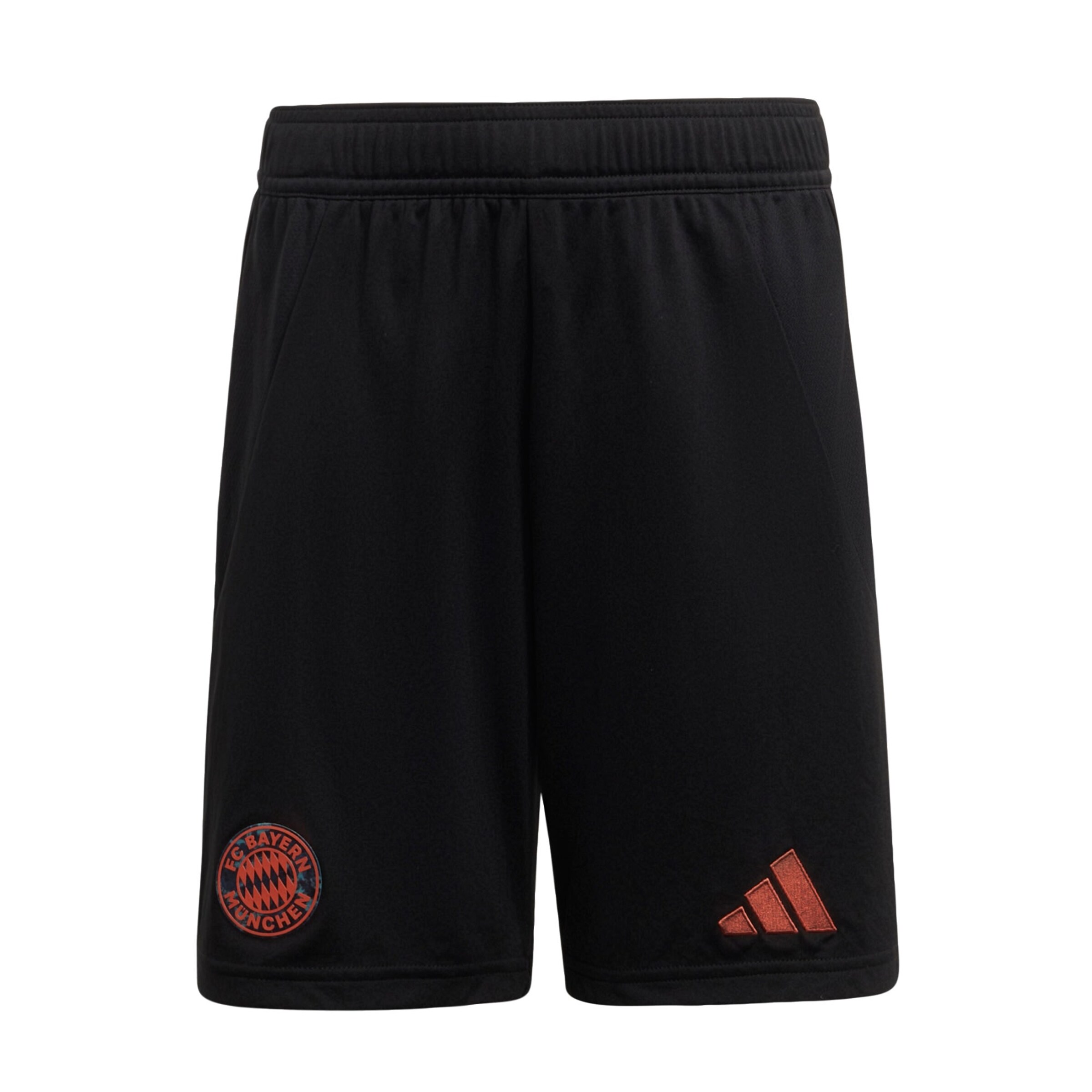 ADIDAS PERFORMANCE Regularen Športne hlače 'FC Bayern München Away 24-25' | črna barva: sprednja stran