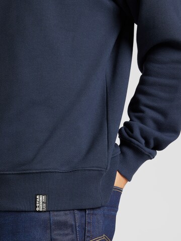 G-STAR Sweatshirt 'Essential' i blå