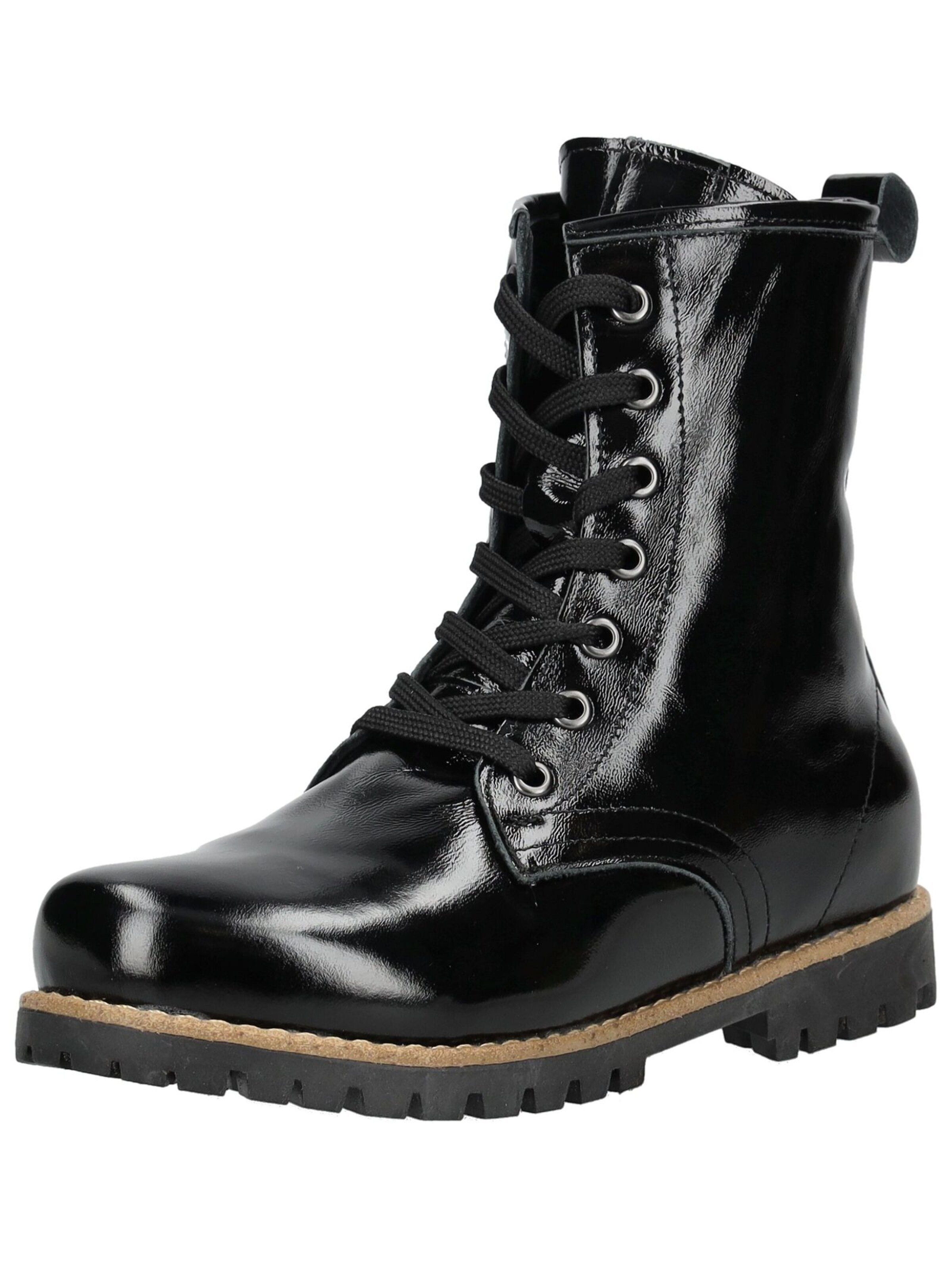 Bottines à lacets ANDREA CONTI en noir : devant