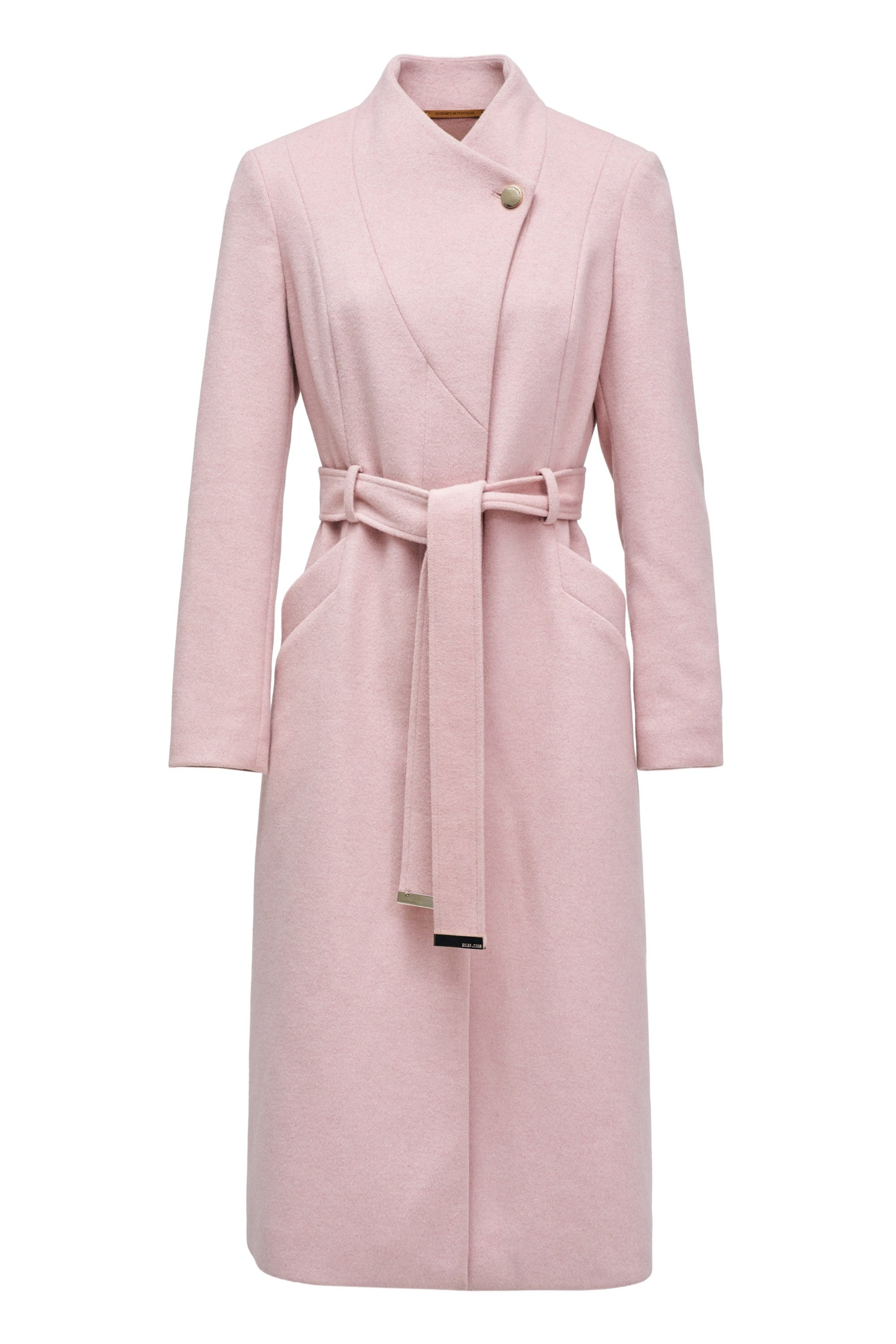 Salsa Jeans Wintermantel in Roze: voorkant