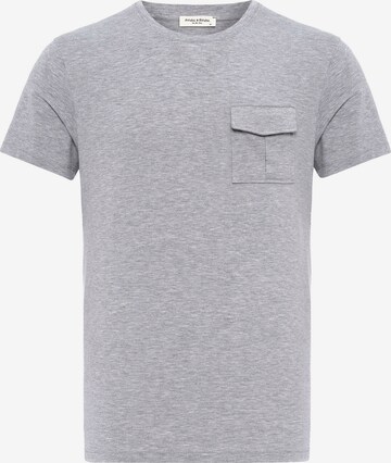 T-Shirt Anou Anou en gris : devant