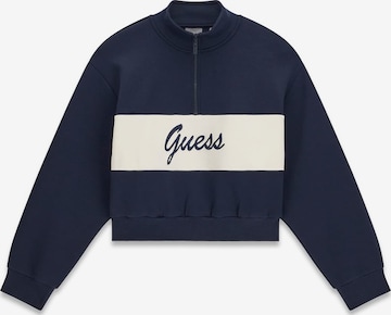 GUESS Sweatshirt in Blau: Vorderseite