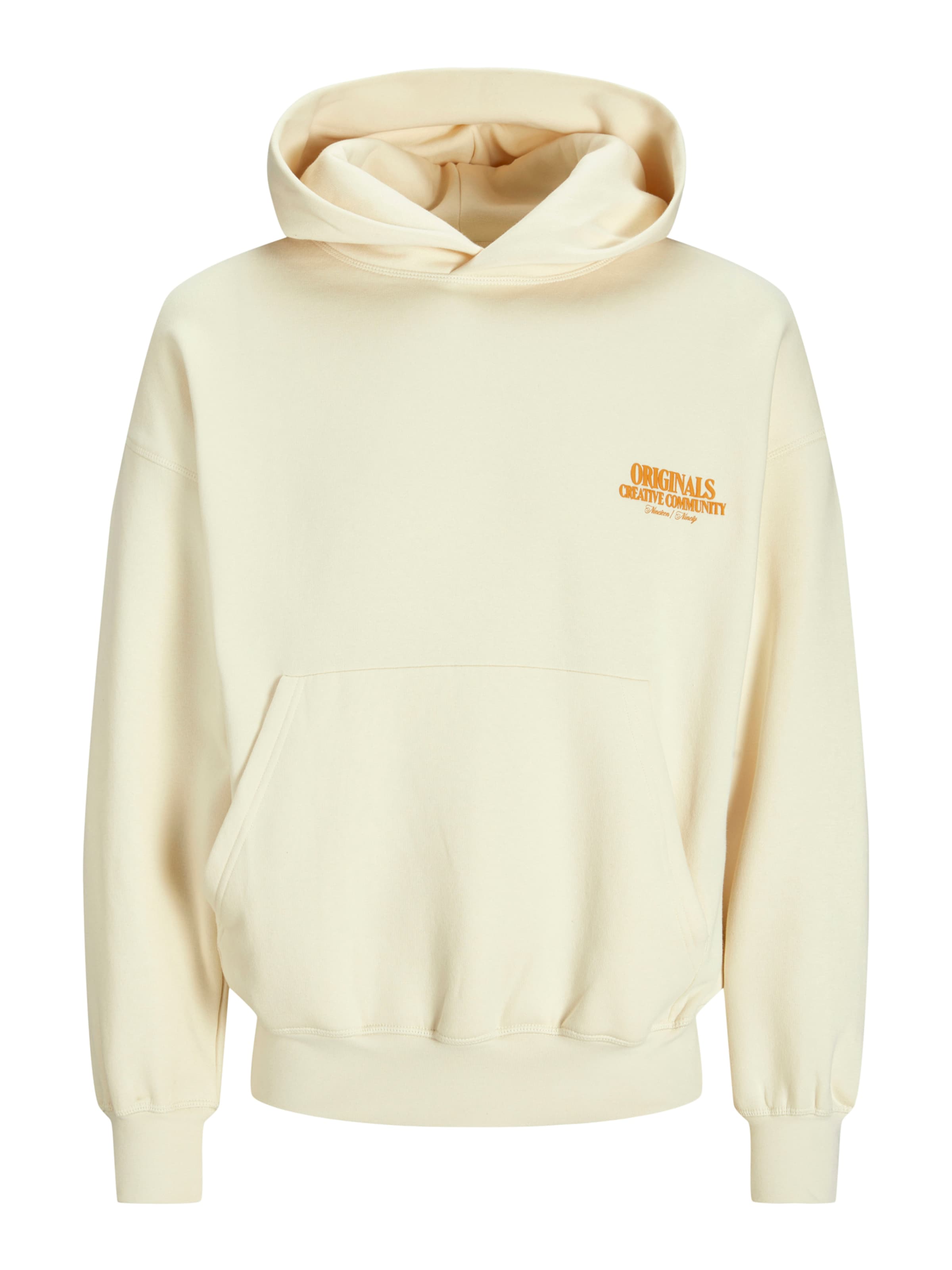 Felpa &#x27;JWHROXBURY&#x27; di JACK &amp; JONES in bianco: frontale