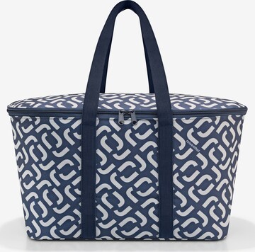 Borsa da spiaggia di REISENTHEL in blu: frontale