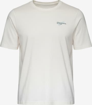 Ombre T-shirt i vit: framsida