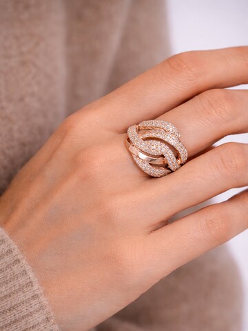 COLLEZIONE ALESSANDRO Ring 'Paris' in Gold