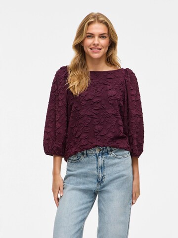 VILA Bluse 'VIDevera' i rød: forside