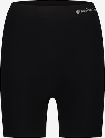 Skinny Pantalon de sport 'Suze' Bamboo basics en noir : devant