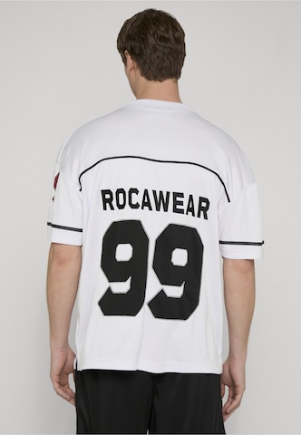 ROCAWEAR Koszulka 'Baller' w kolorze biały