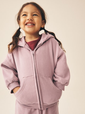 Next Sweatvest in Lila: voorkant