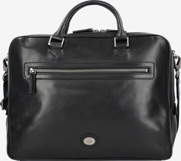 The Bridge Document Bag in Black: front