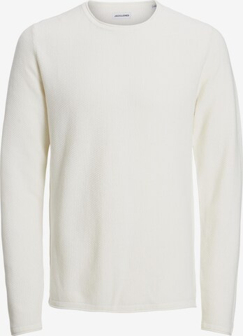 JACK & JONES Sweater 'Sylvest' in White: front
