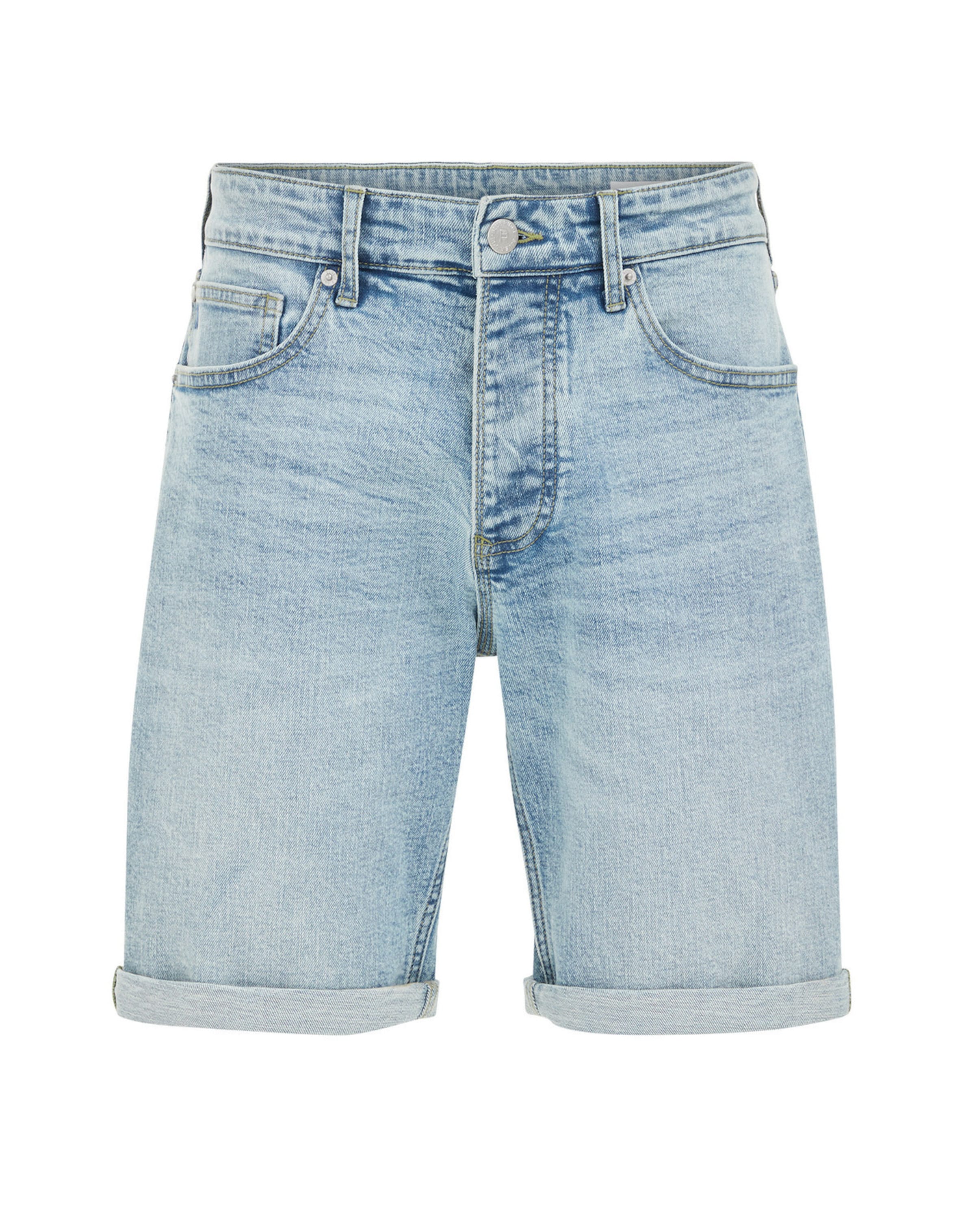 WE Fashion - Regular Calças de ganga em azul: frente