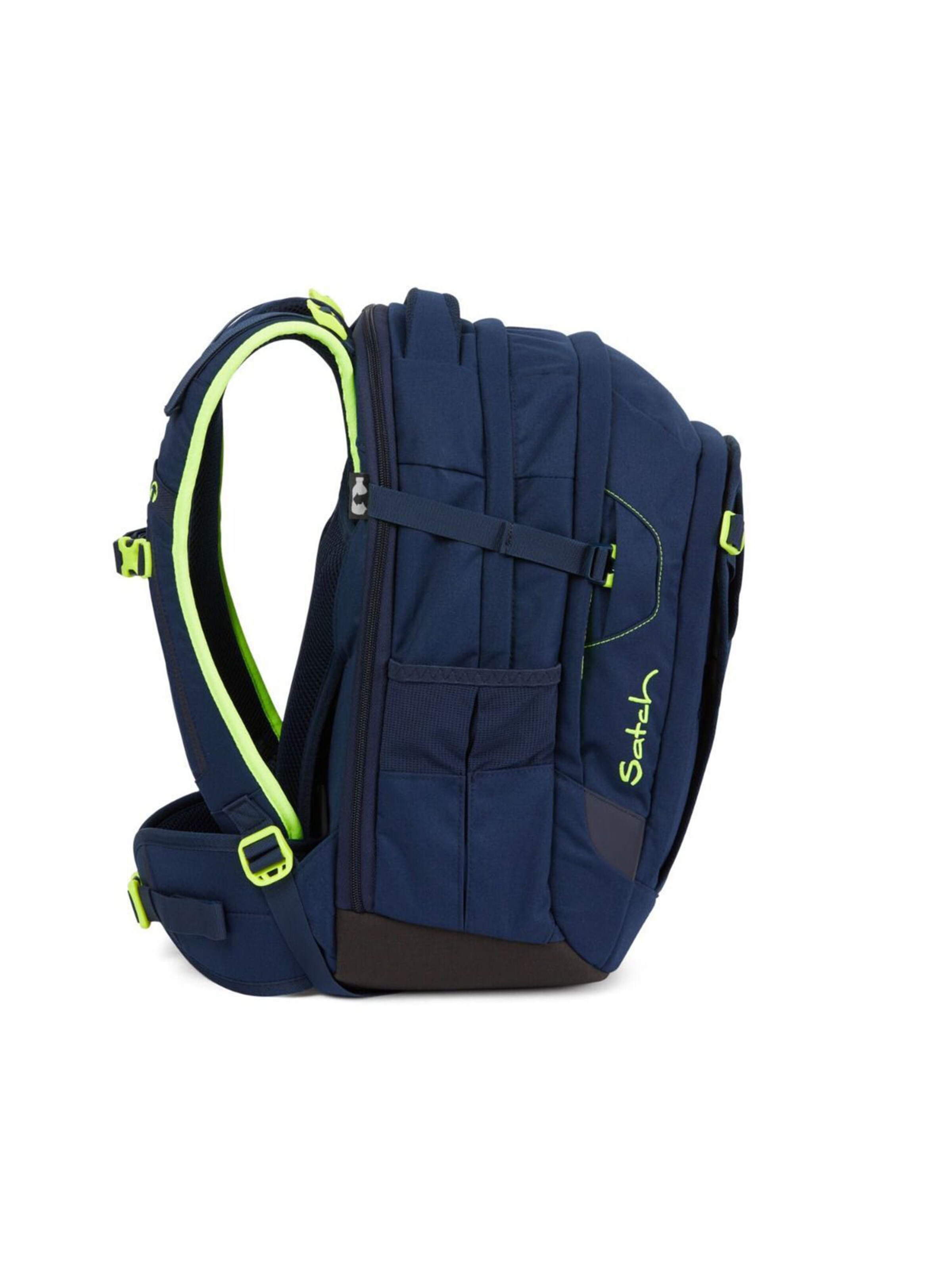 Satch Backpack 'Satch Match Schulrucksack Set 3tlg' in Blue