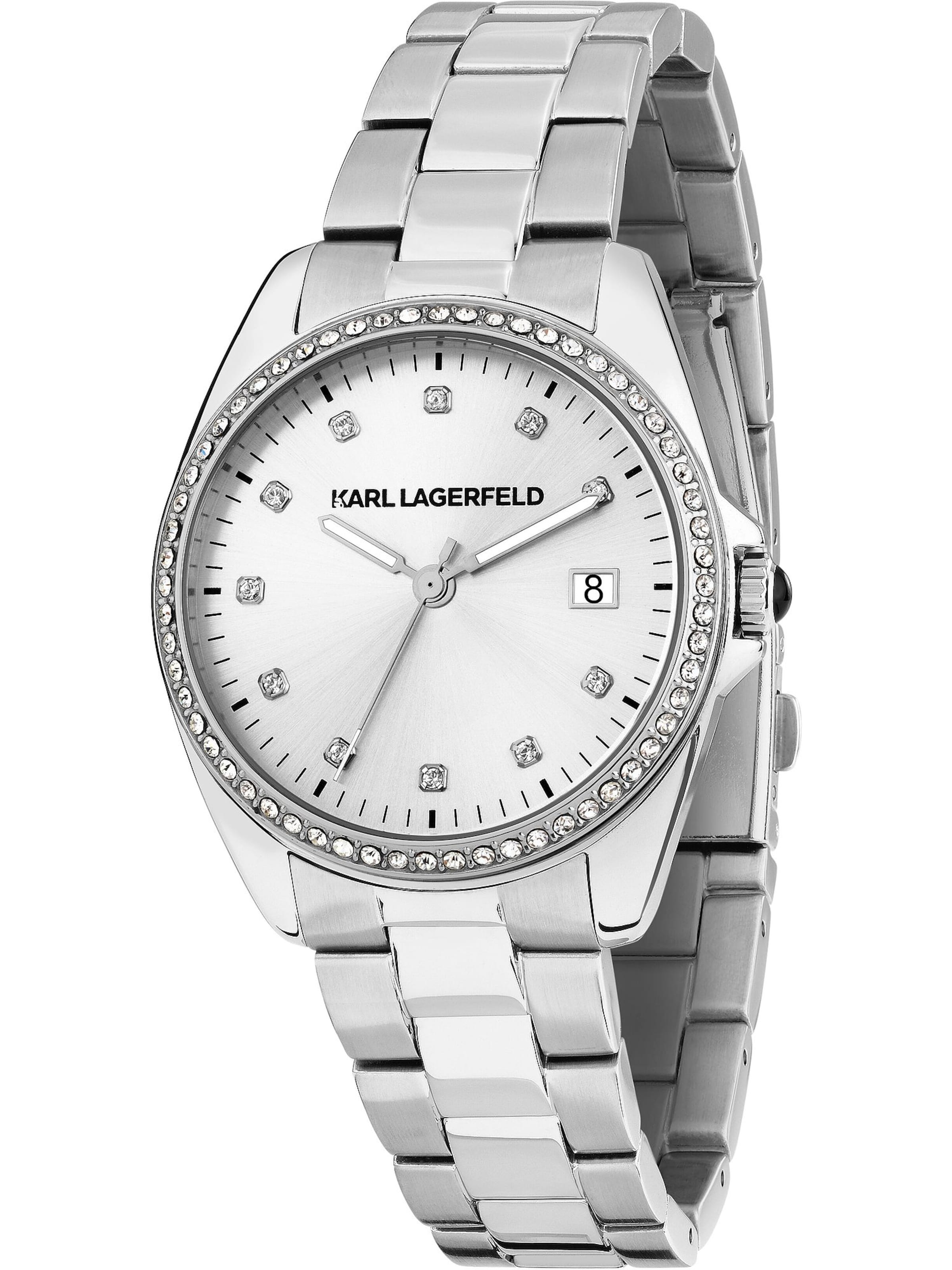 Karl Lagerfeld Analog Watch in Silver: front