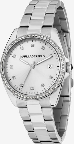 Karl Lagerfeld Uhr in Silber: Vorderseite