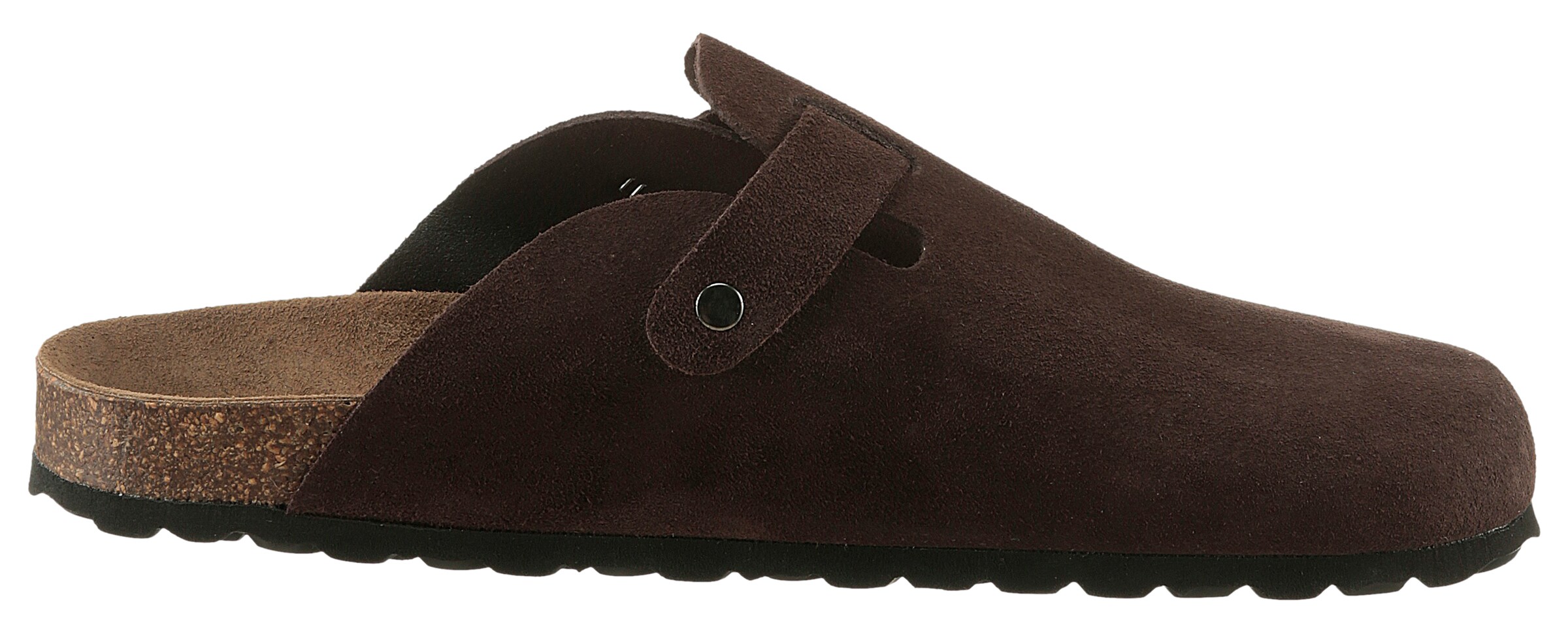 Man's World Clog in Braun