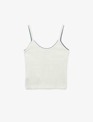 Koton Knitted Top in White