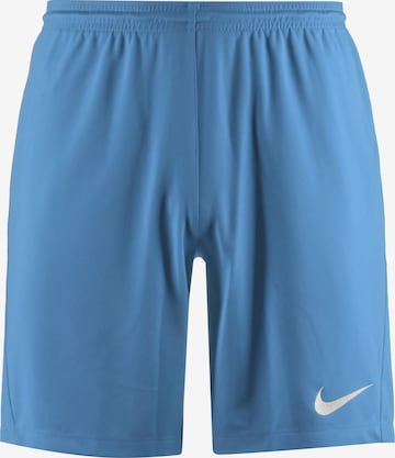 Regular Pantalon de sport NIKE en bleu : devant