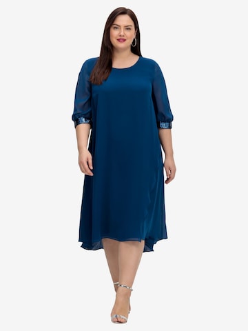 SHEEGO Abendkleid in Blau