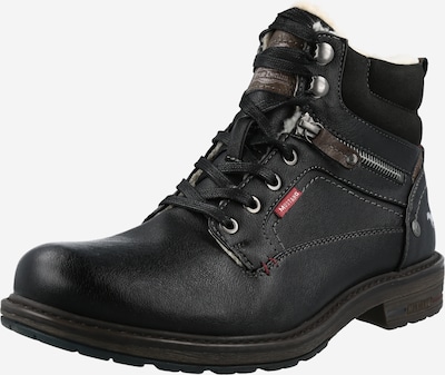 Boots stringati MUSTANG di colore marrone / rosso / nero, Visualizzazione prodotti