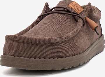 HEY DUDE Moccasins 'Wally' in Brown