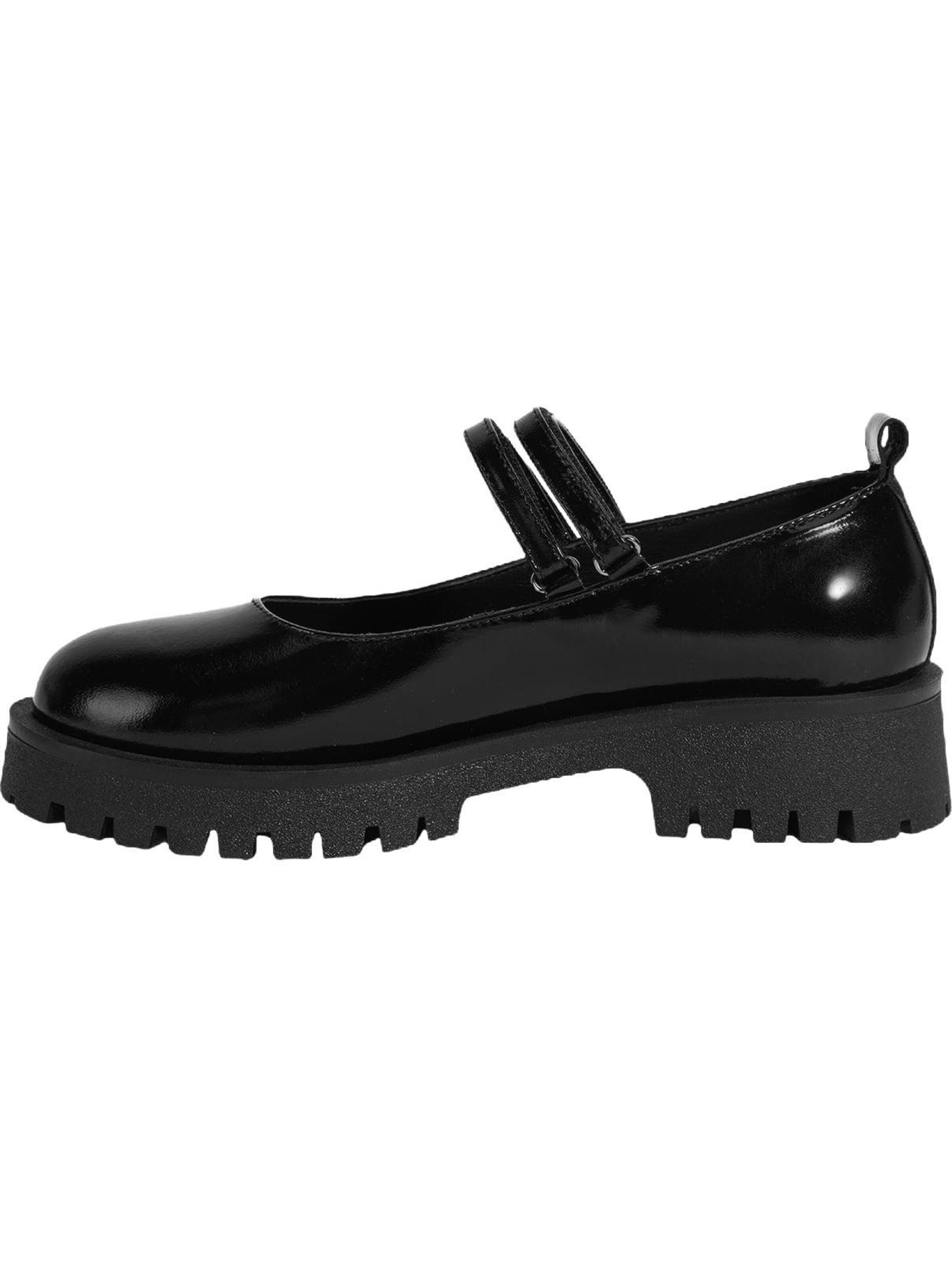 Desa Slipper 'Slip-Ons' in Schwarz: Vorderseite