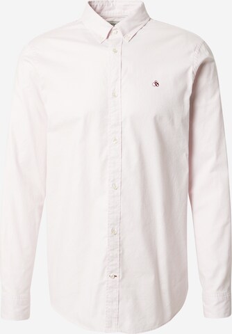 Coupe regular Chemise SCOTCH & SODA en rose : devant