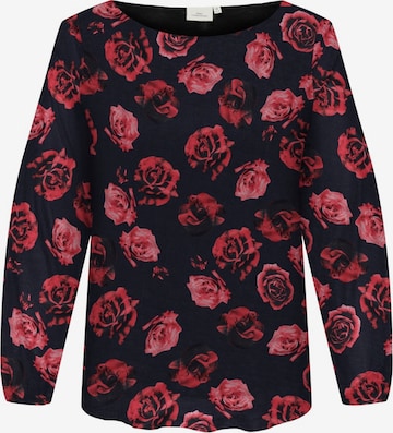 ONLY Carmakoma Блузка 'CARFOREST' в Черный: спереди