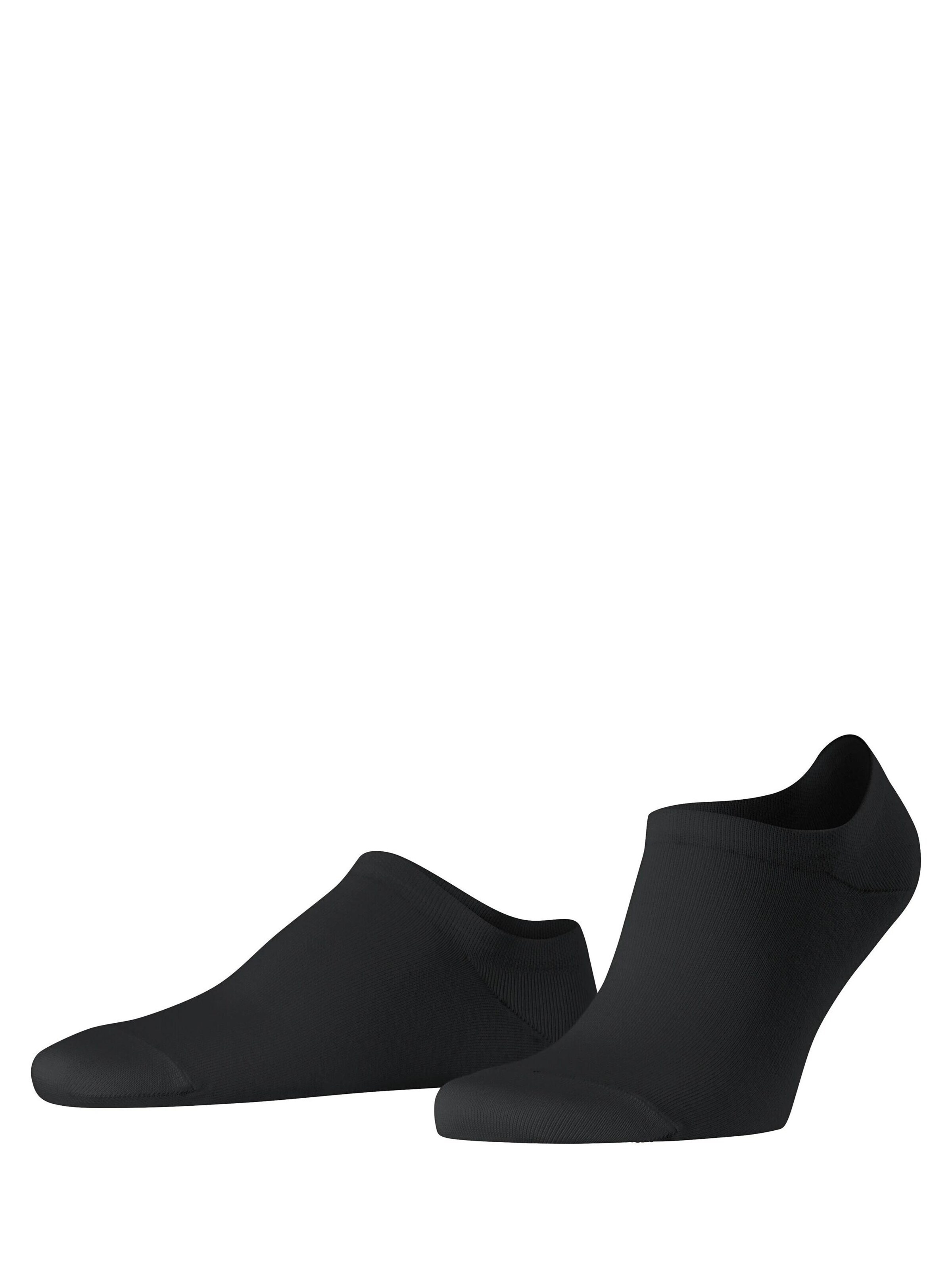 FALKE Ankle Socks 'Family' in Black: front