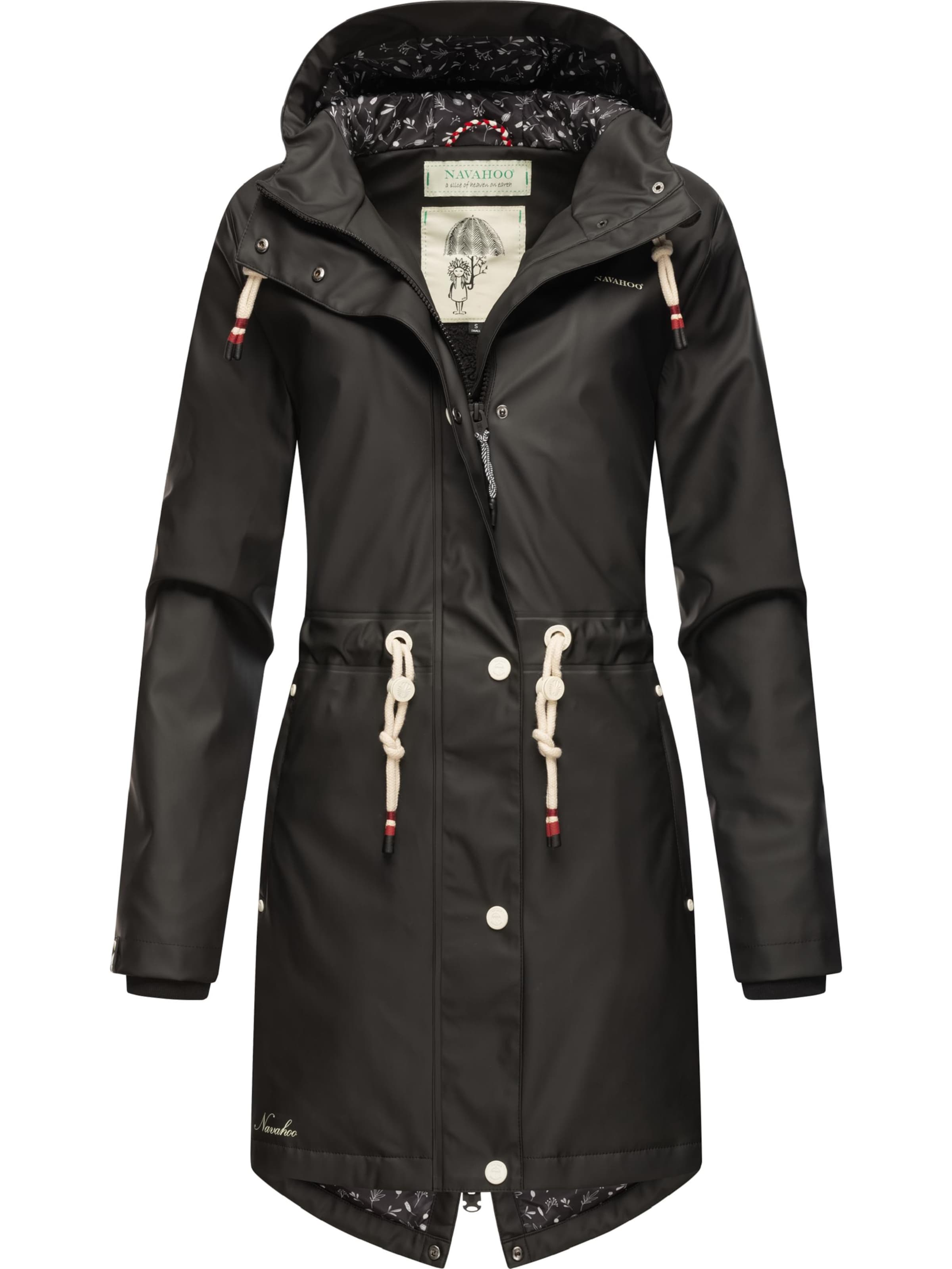 juoda NAVAHOO Funkcinė striukė  'Flower of Ocean'