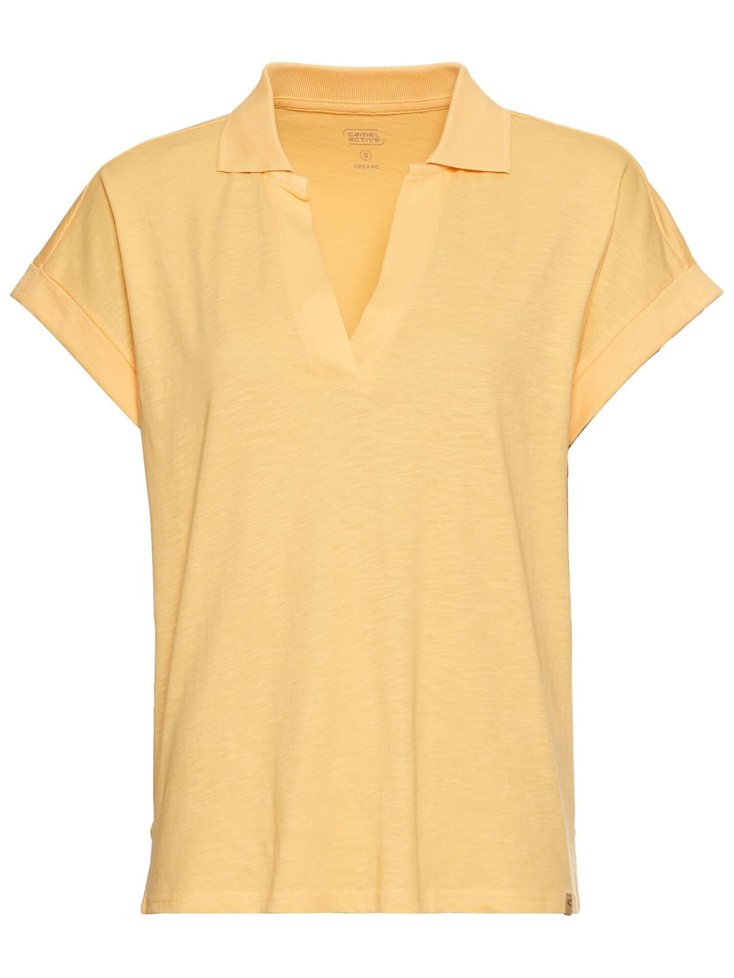CAMEL ACTIVE Shirt in Gelb: Vorderseite