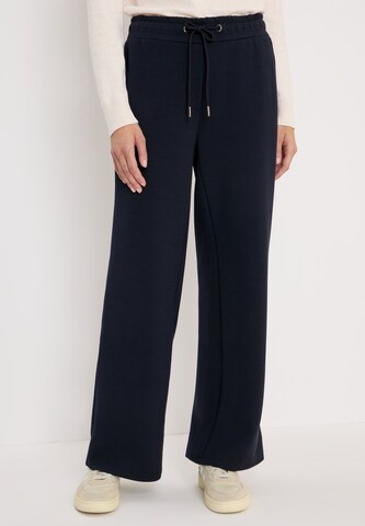 CECIL Wide leg Pants in Blue: front