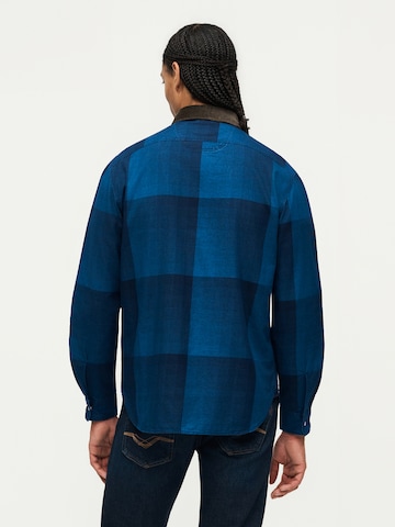 REPLAY Regular fit Πουκάμισο σε μπλε
