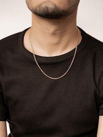 Hey Happiness - Cadena 'Wheat Armor' en oro: frente