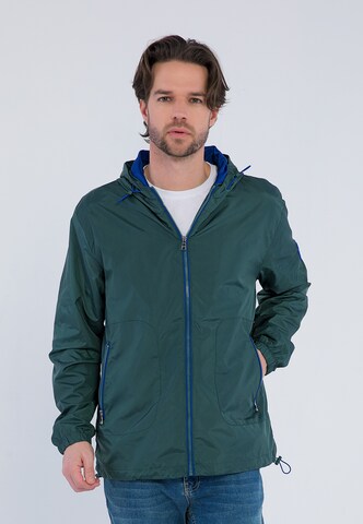 Giorgio di Mare Between-Season Jacket in Green: front