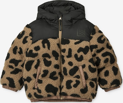 Liewood Veste d’hiver 'Niko' en beige foncé / vert foncé / noir, Vue avec produit