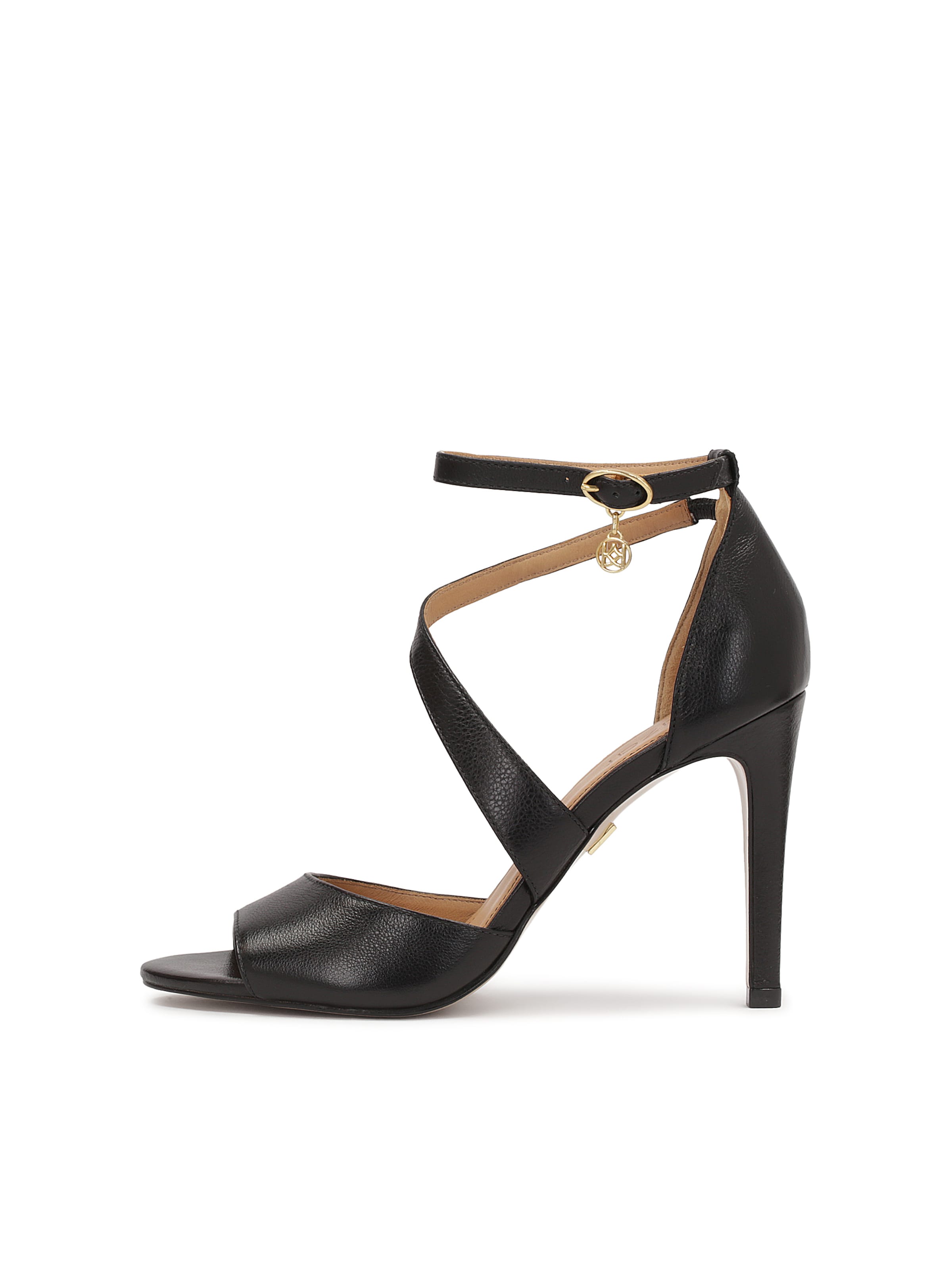 Kazar - Zapatos con plataforma en negro: frente