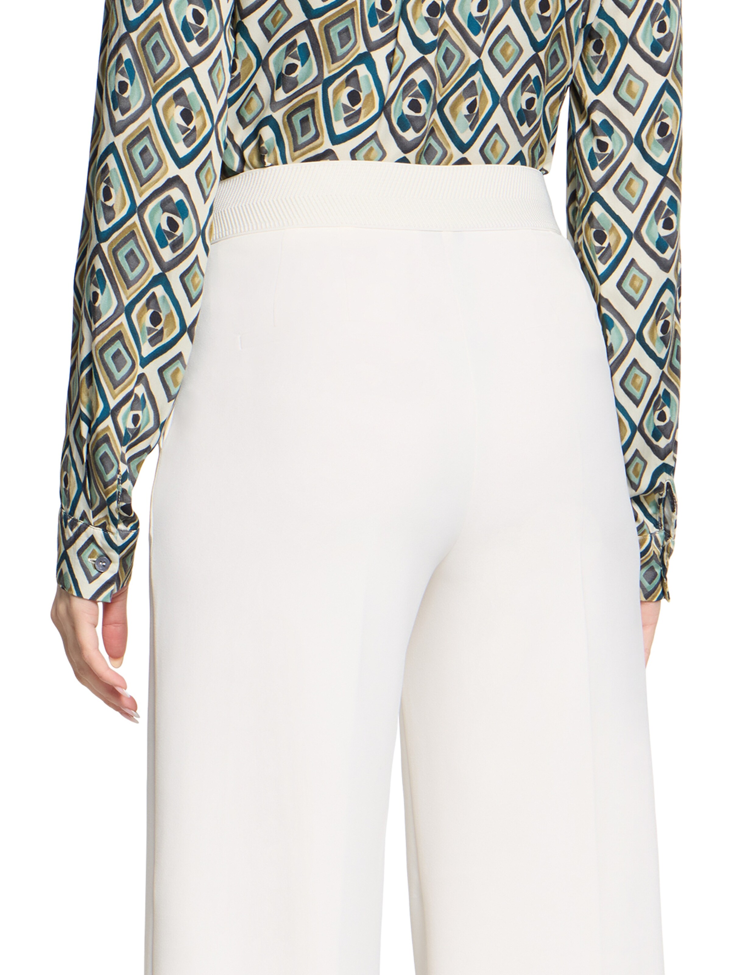 Wide leg Pantaloni di Betty Barclay in bianco
