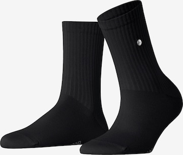 BURLINGTON Socks 'Fleet Street' in Black: front