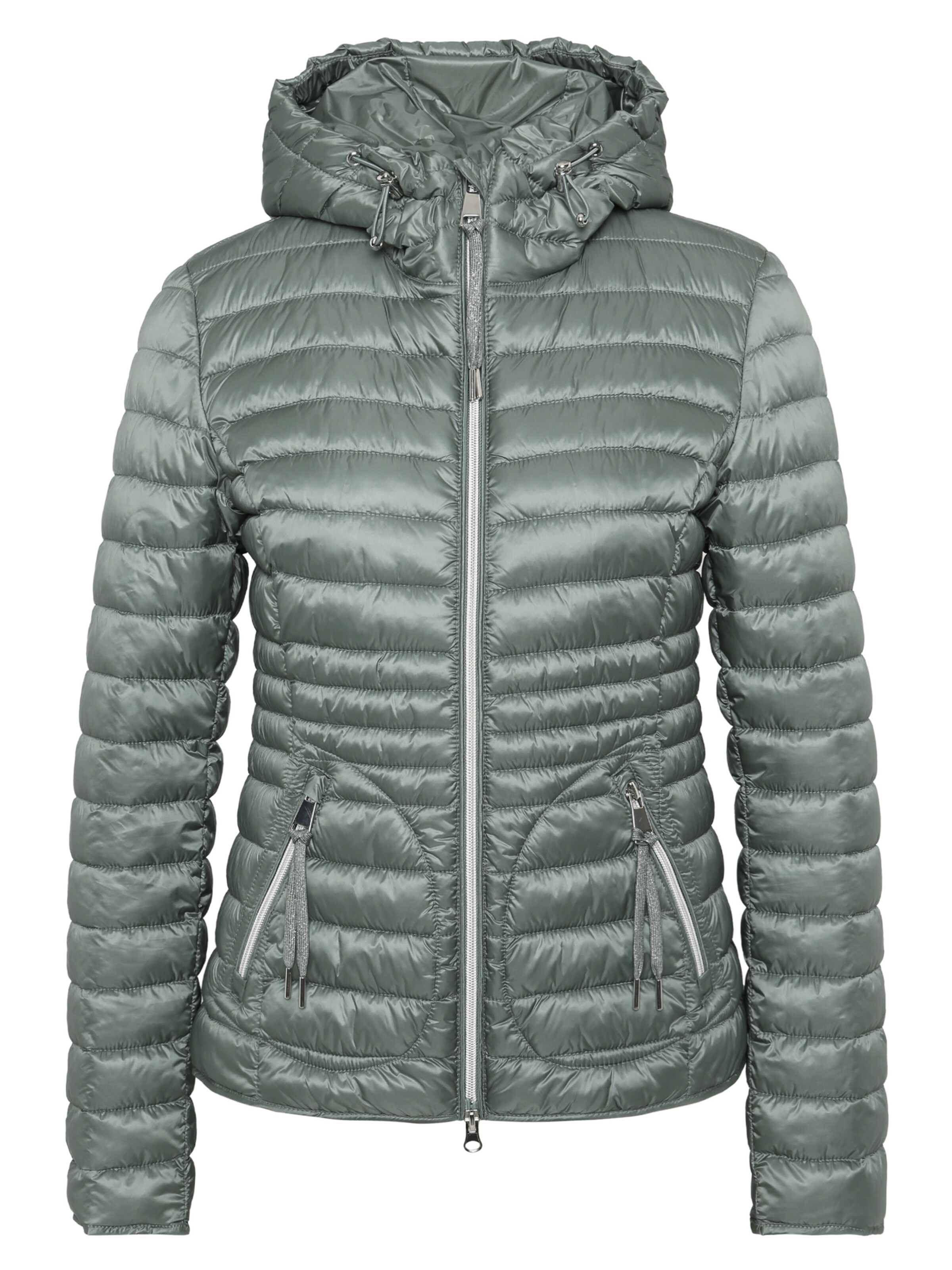 Veste d’hiver Cartoon en vert : devant