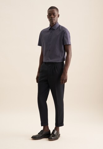 Coupe regular Chemise business 'Smart Essentials' SEIDENSTICKER en bleu