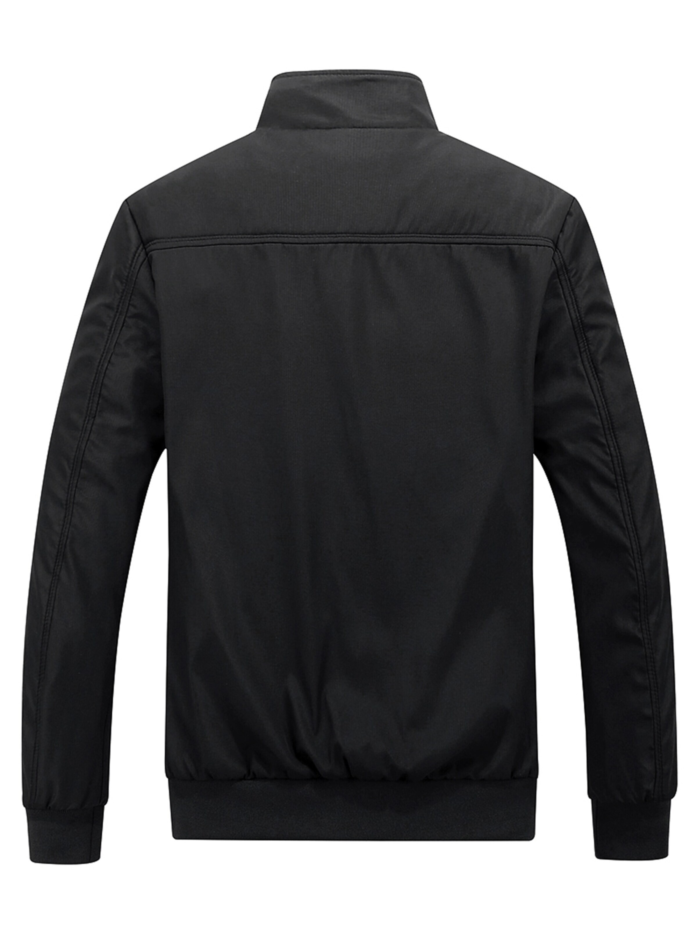 YOUTHUP Übergangsjacke 'Kragen'‌‌‌‌ in Schwarz