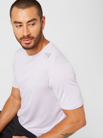 ADIDAS PERFORMANCE - Camisa funcionais 'Designed 4 Hiit' em cinzento