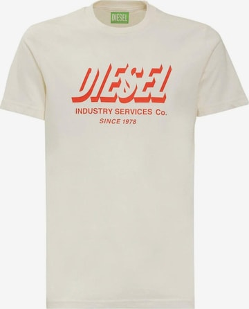 DIESEL Shirt 'T-DIEGOS-A5' in Beige: Vorderseite